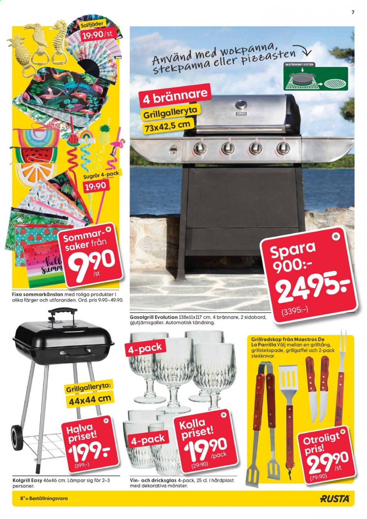 Rusta reklamblad - 16/6 2021 - 20/6 2021. Sida 7