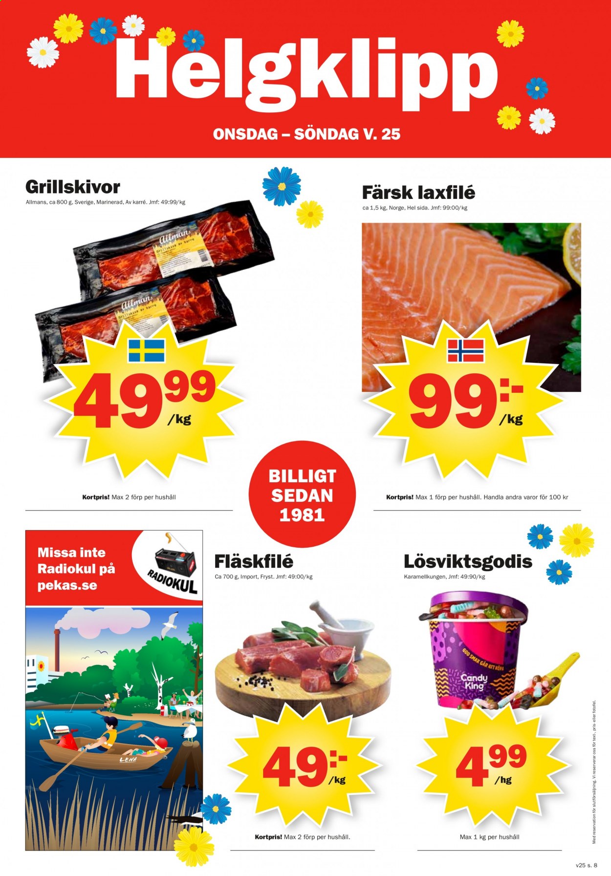 Pekås reklamblad - 21/6 2021 - 27/6 2021. Sida 8