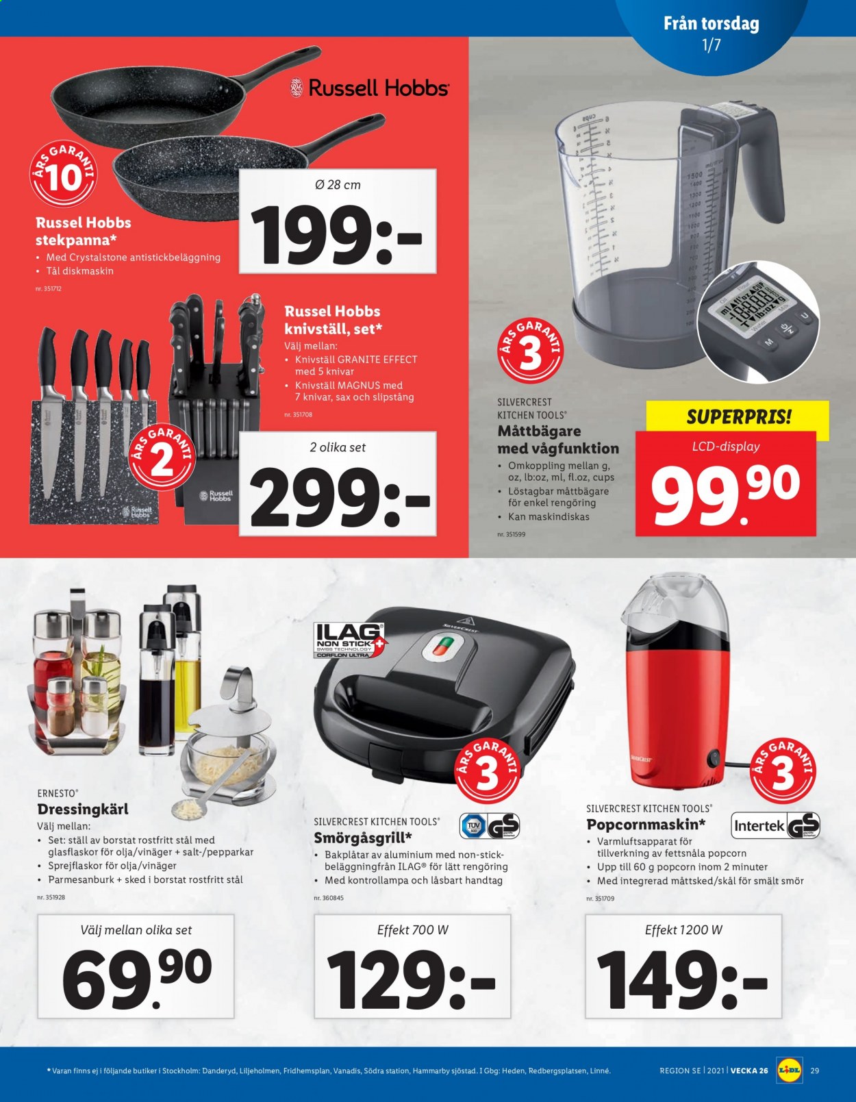 Lidl reklamblad - 28/6 2021 - 4/7 2021. Sida 29