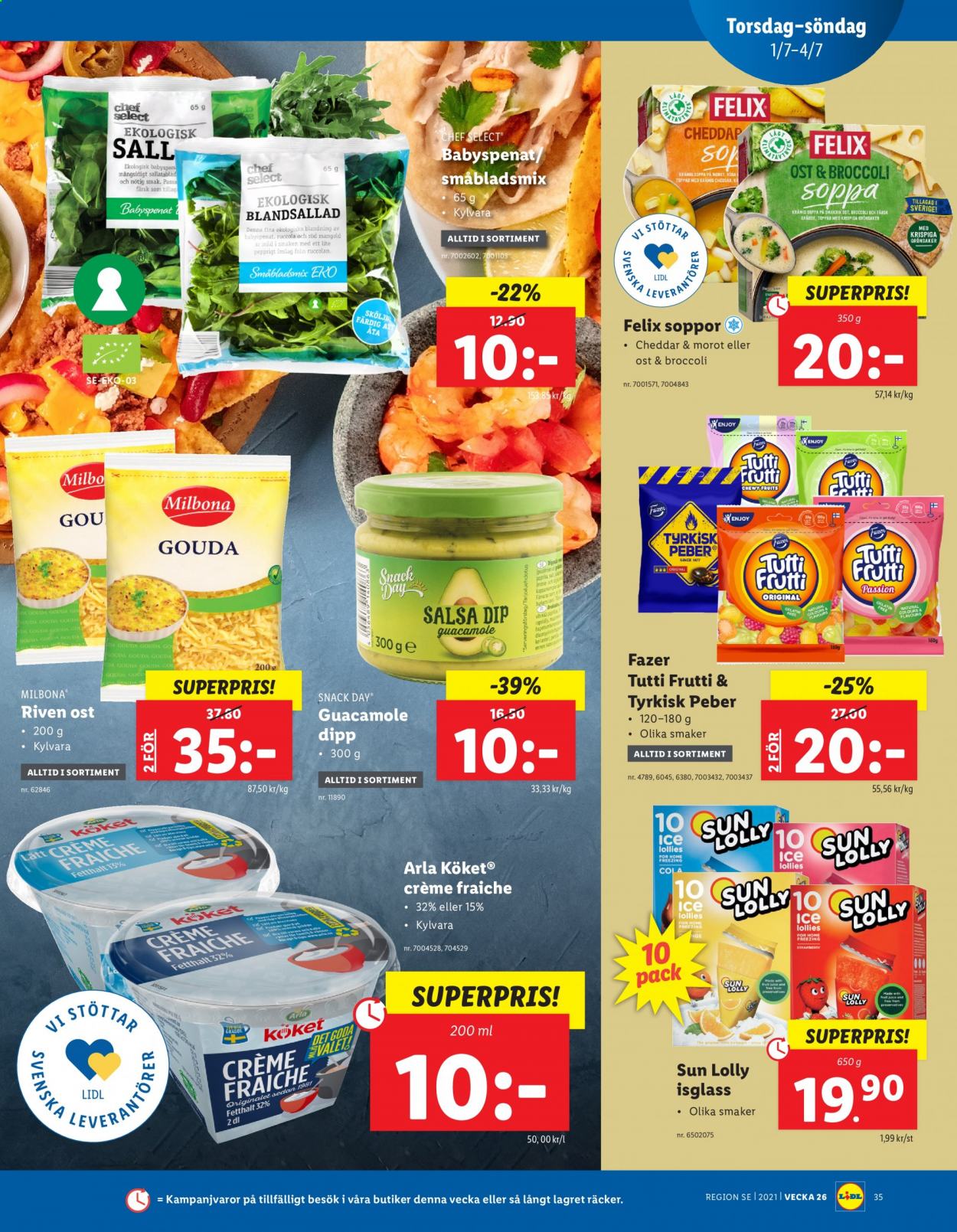 Lidl reklamblad - 28/6 2021 - 4/7 2021. Sida 35