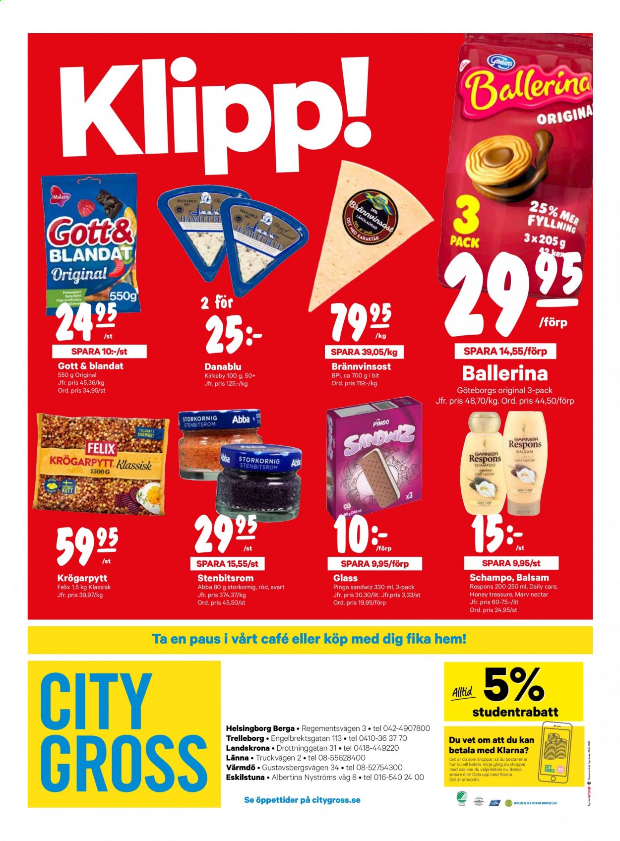 City Gross reklamblad - 21/6 2021 - 27/6 2021. Sida 16