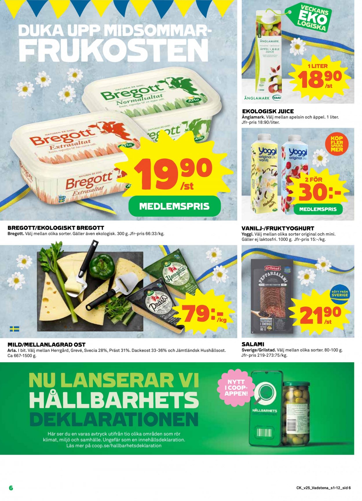 Coop reklamblad - 21/6 2021 - 27/6 2021. Sida 6