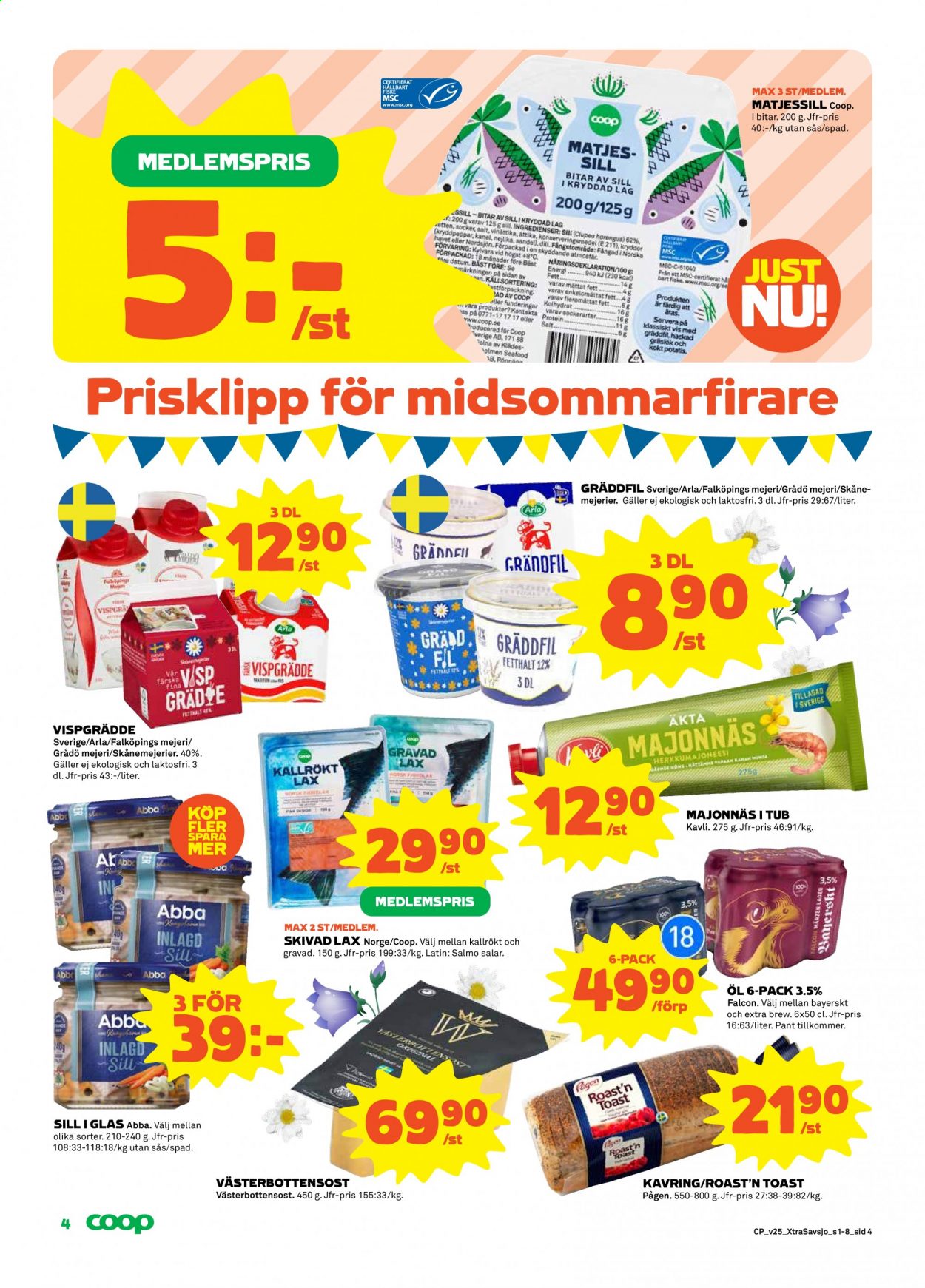 Coop reklamblad - 21/6 2021 - 27/6 2021. Sida 4
