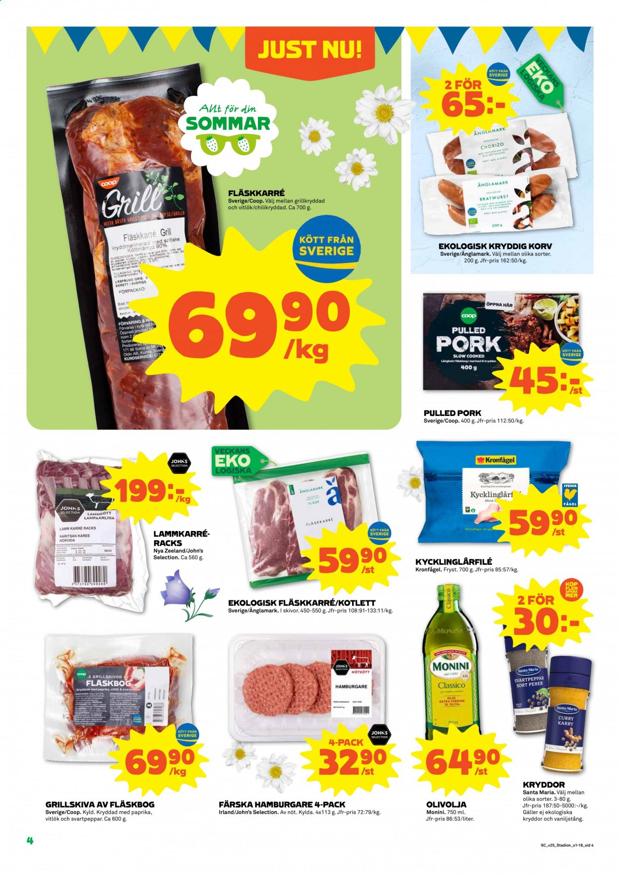Coop reklamblad - 21/6 2021 - 27/6 2021. Sida 4