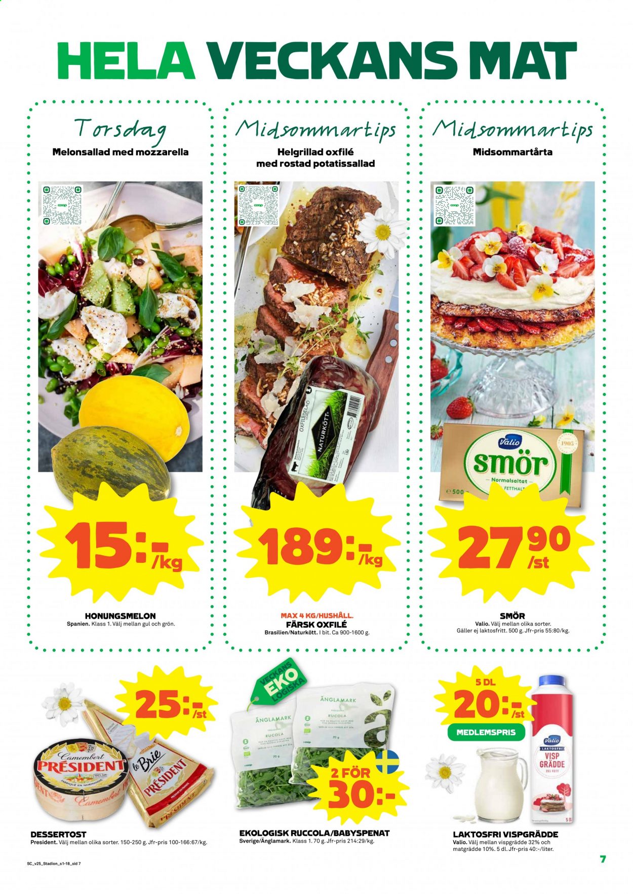 Coop reklamblad - 21/6 2021 - 27/6 2021. Sida 7