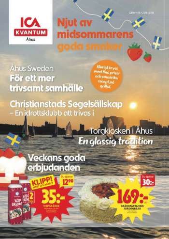 ICA reklamblad - 21/6 2021 - 27/6 2021.