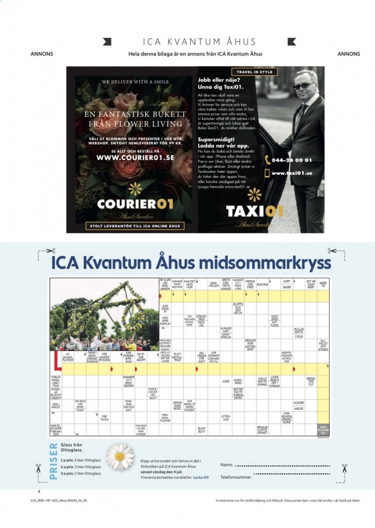 ICA reklamblad - 21/6 2021 - 27/6 2021. Sida 8