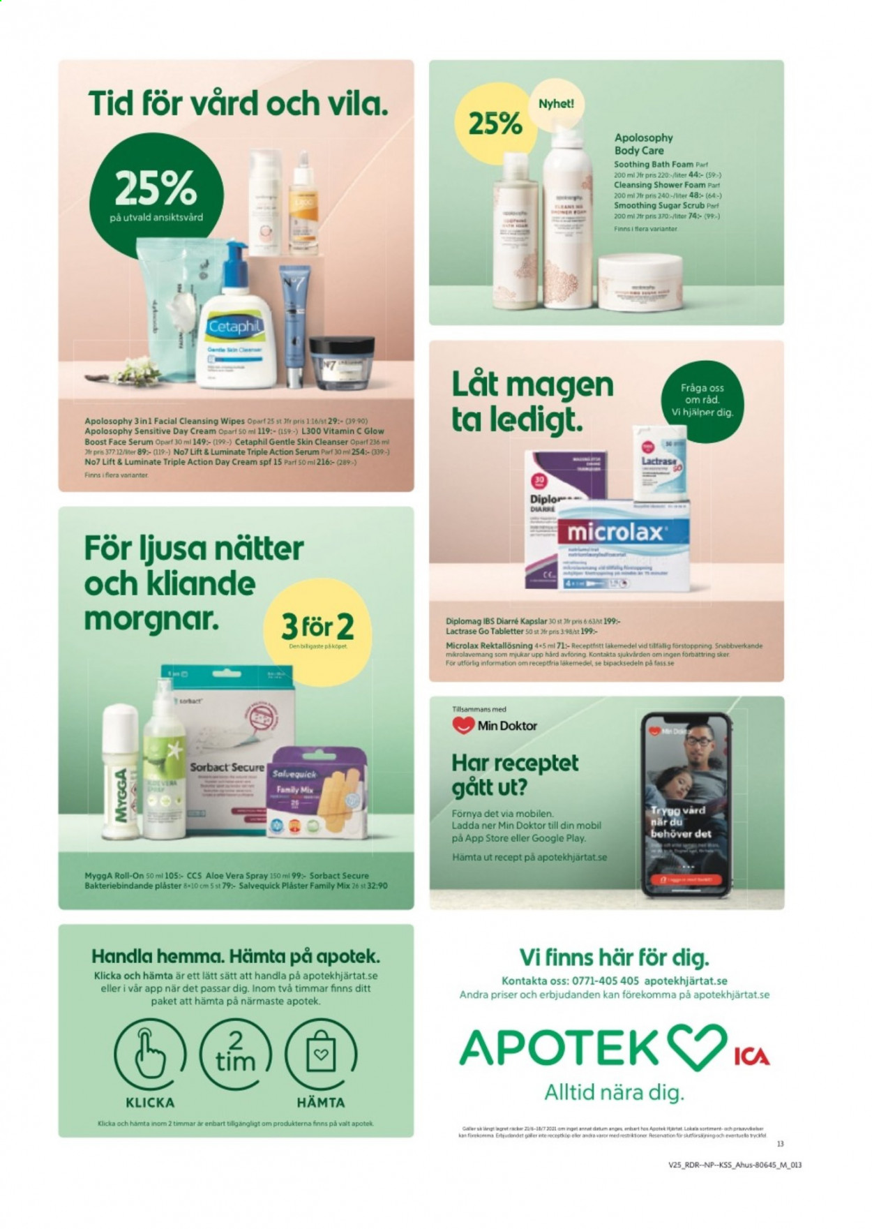 ICA reklamblad - 21/6 2021 - 27/6 2021. Sida 13