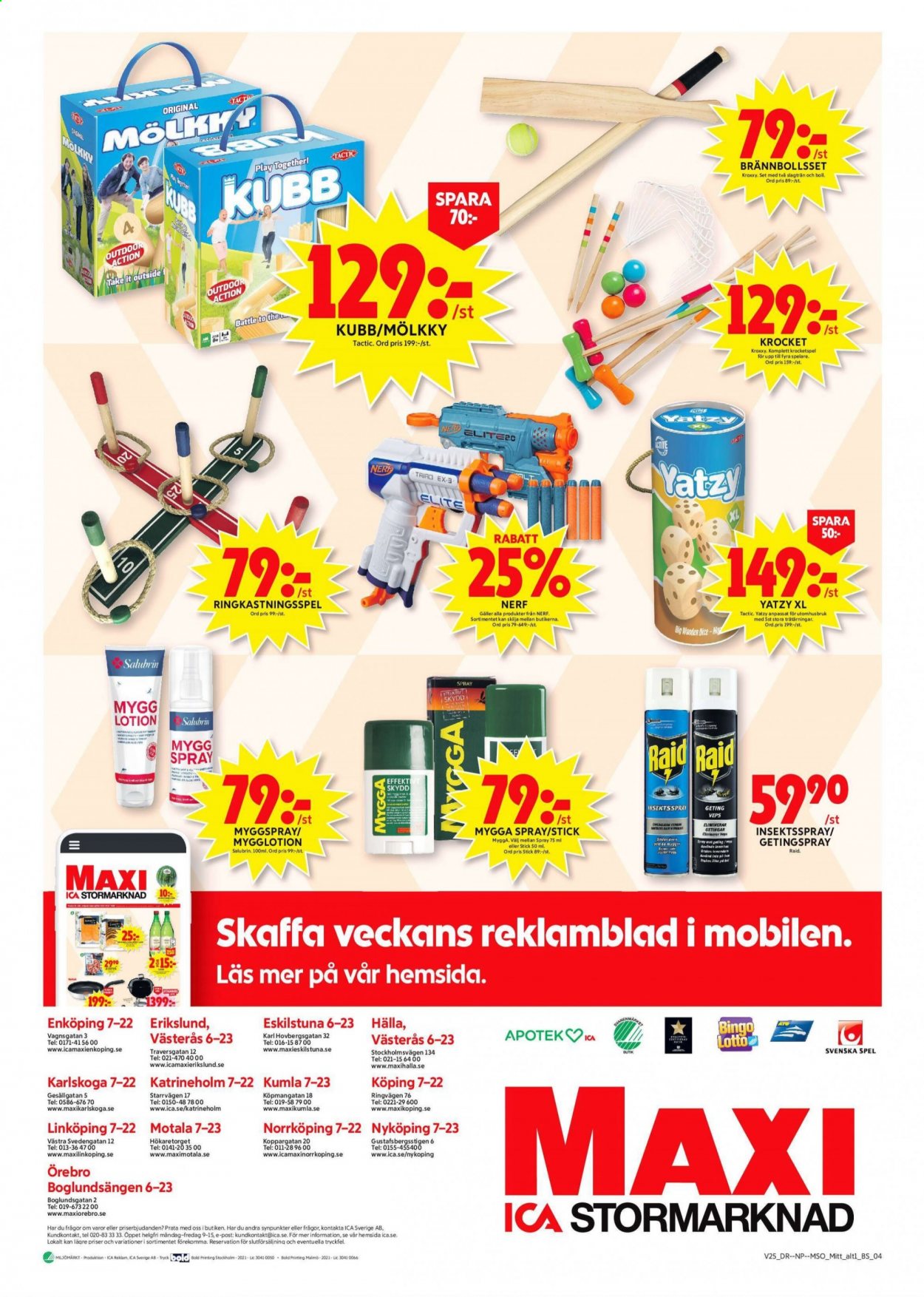 ICA reklamblad - 21/6 2021 - 27/6 2021. Sida 22