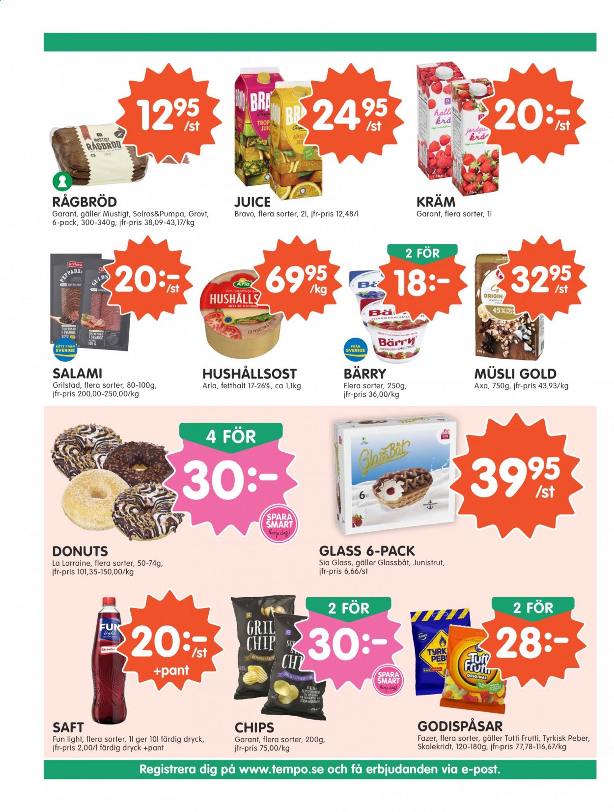 Tempo reklamblad - 28/6 2021 - 4/7 2021. Sida 2