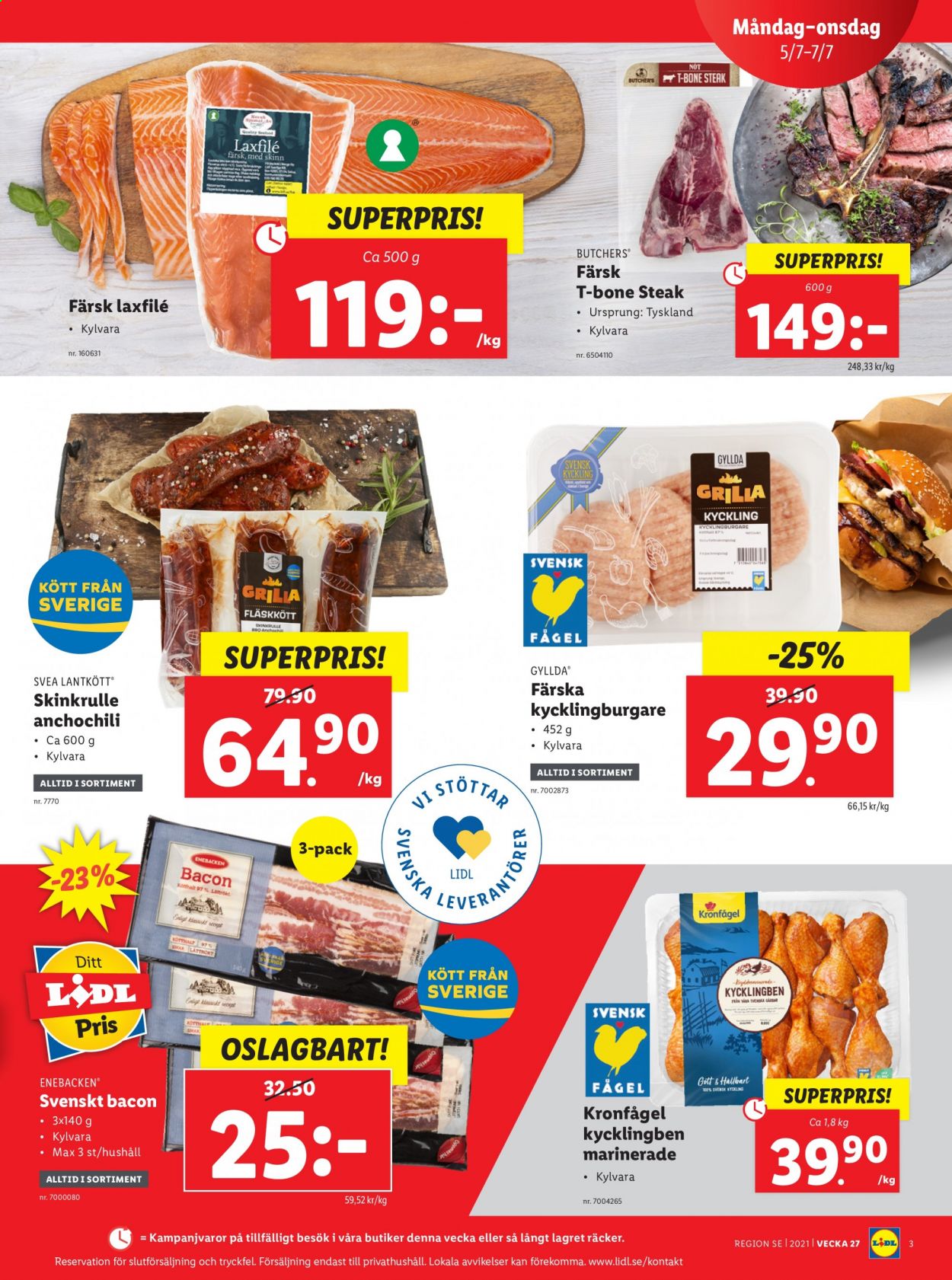 Lidl reklamblad - 5/7 2021 - 11/7 2021. Sida 3
