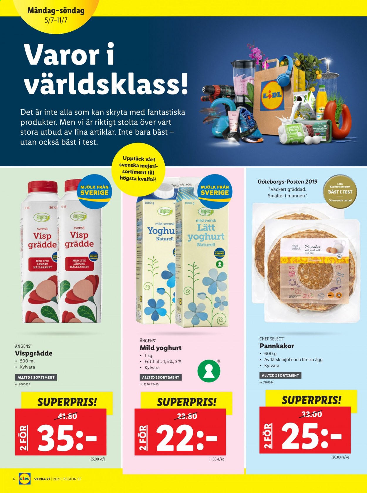 Lidl reklamblad - 5/7 2021 - 11/7 2021. Sida 6