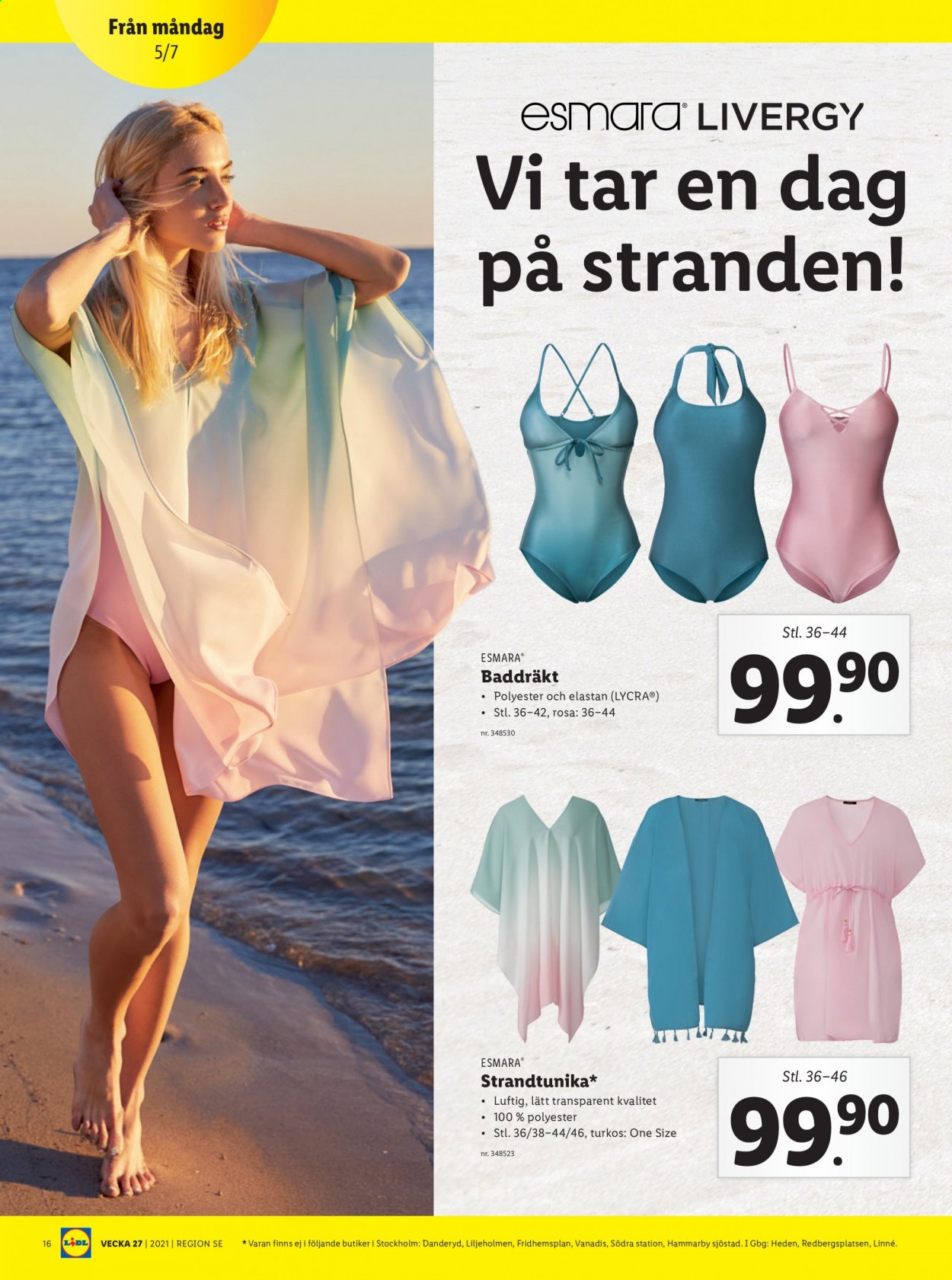 Lidl reklamblad - 5/7 2021 - 11/7 2021. Sida 16