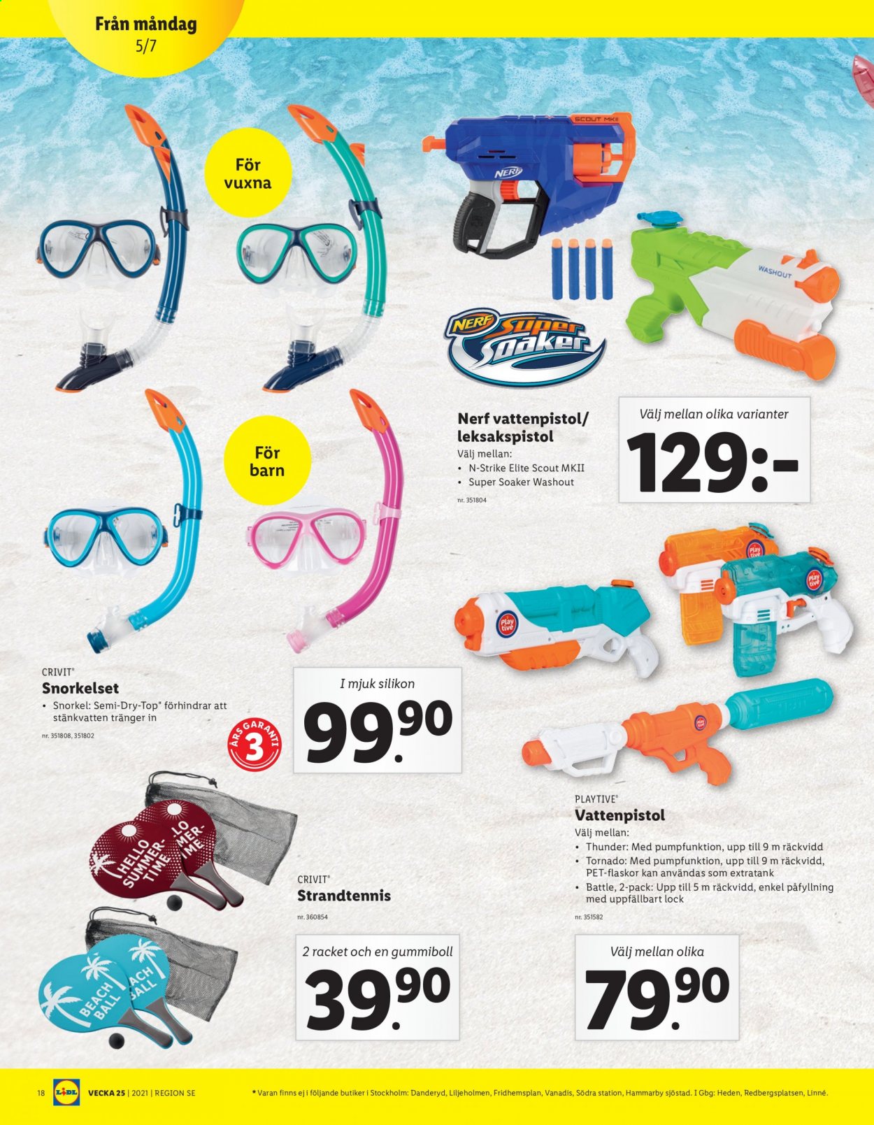 Lidl reklamblad - 5/7 2021 - 11/7 2021. Sida 18