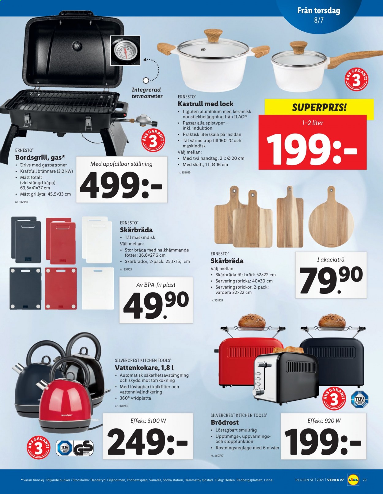 Lidl reklamblad - 5/7 2021 - 11/7 2021. Sida 29