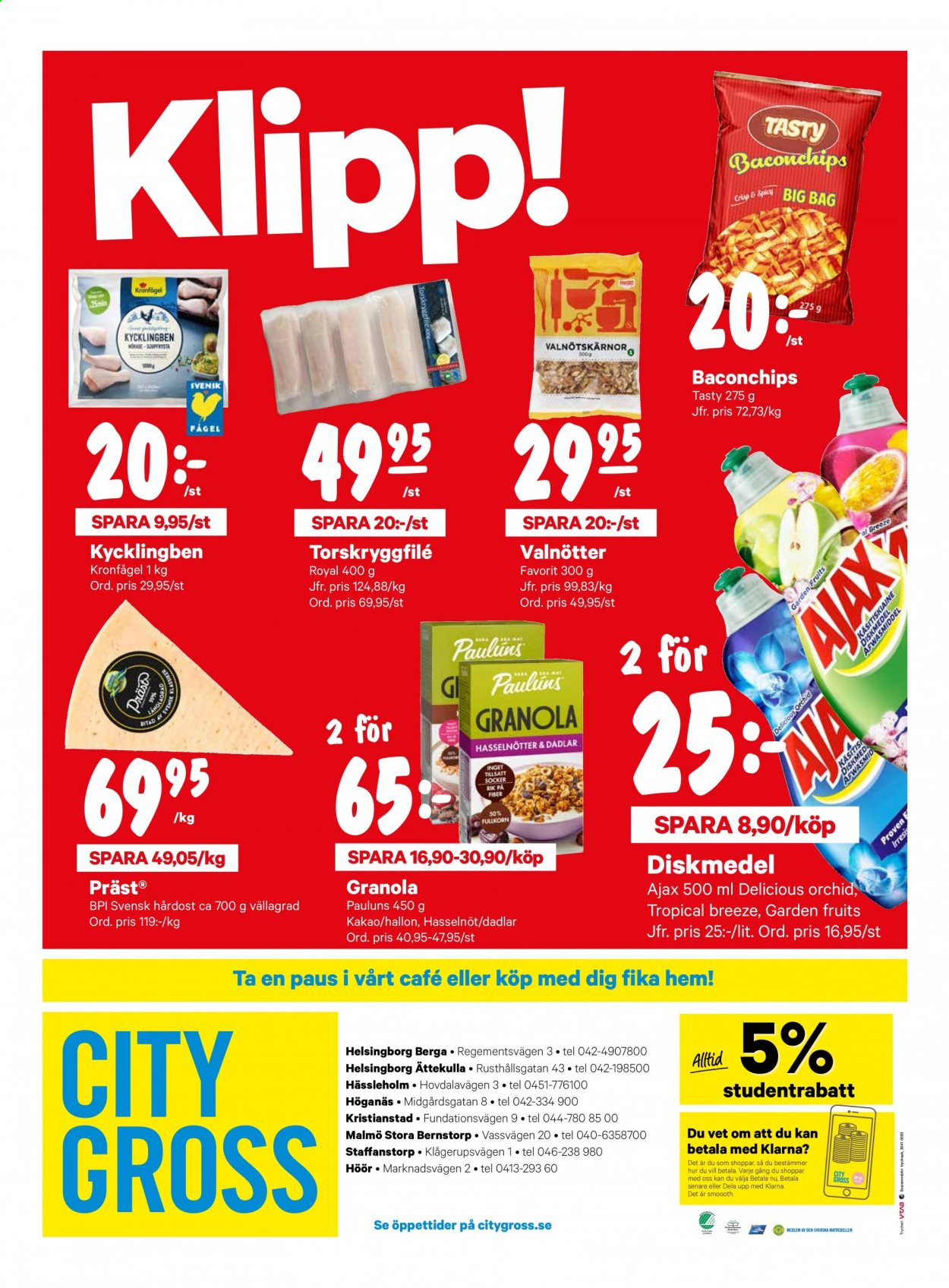 City Gross reklamblad - 28/6 2021 - 4/7 2021. Sida 16