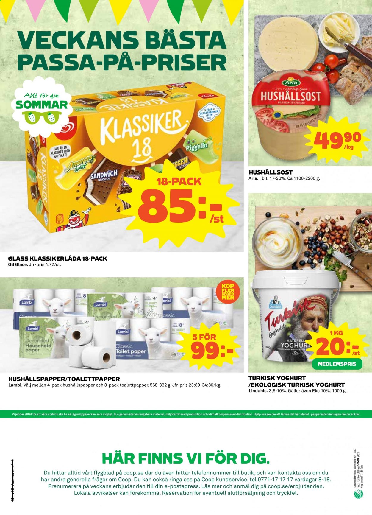 Coop reklamblad - 28/6 2021 - 4/7 2021. Sida 8