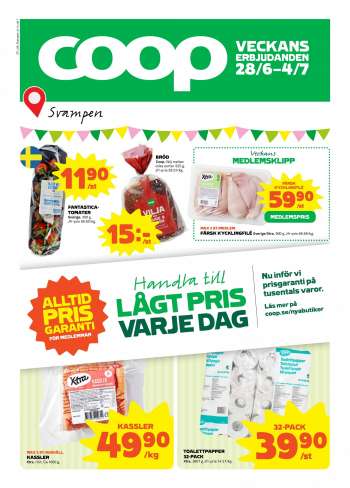 Coop reklamblad - 28/6 2021 - 4/7 2021.