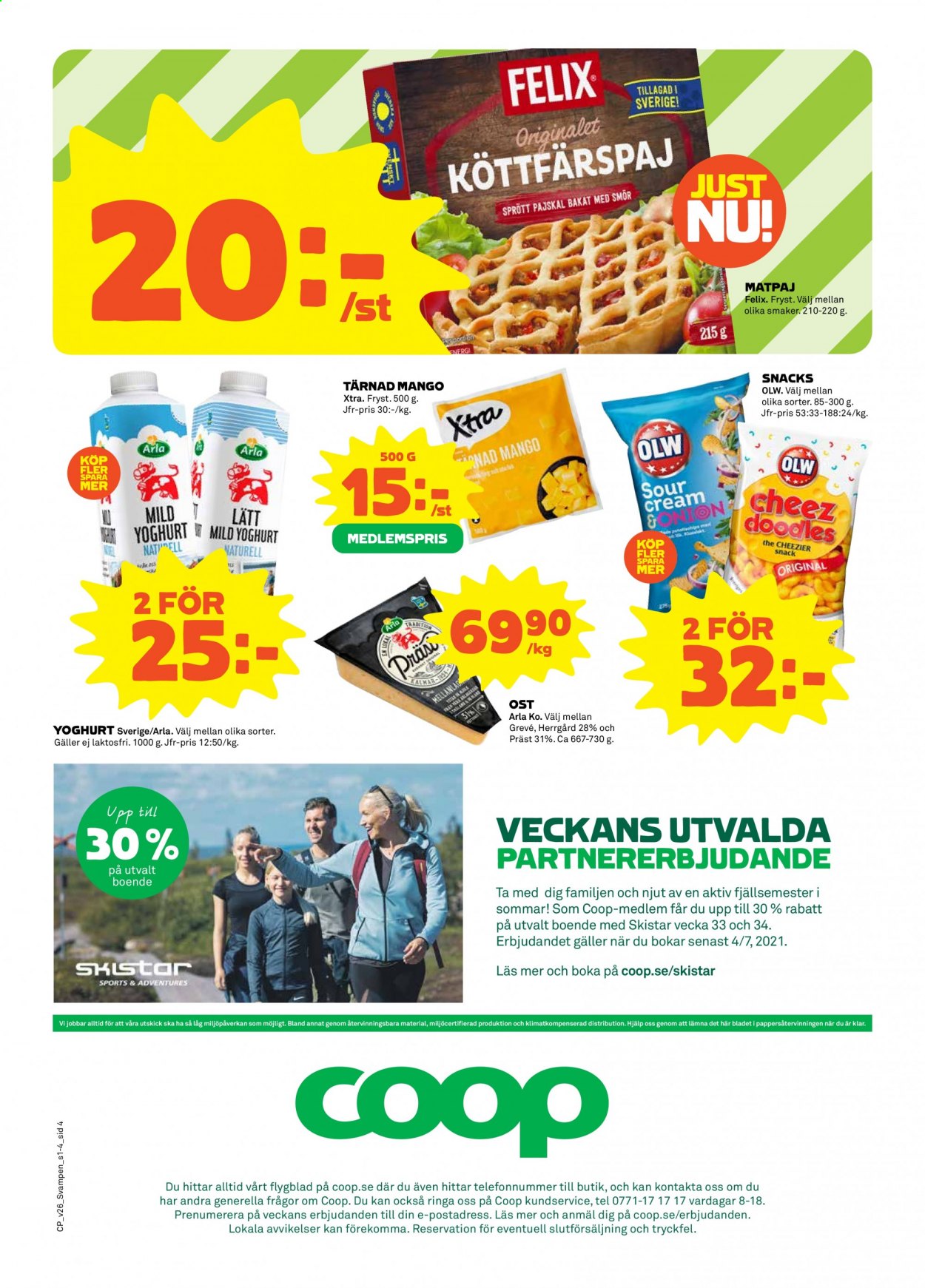 Coop reklamblad - 28/6 2021 - 4/7 2021. Sida 4