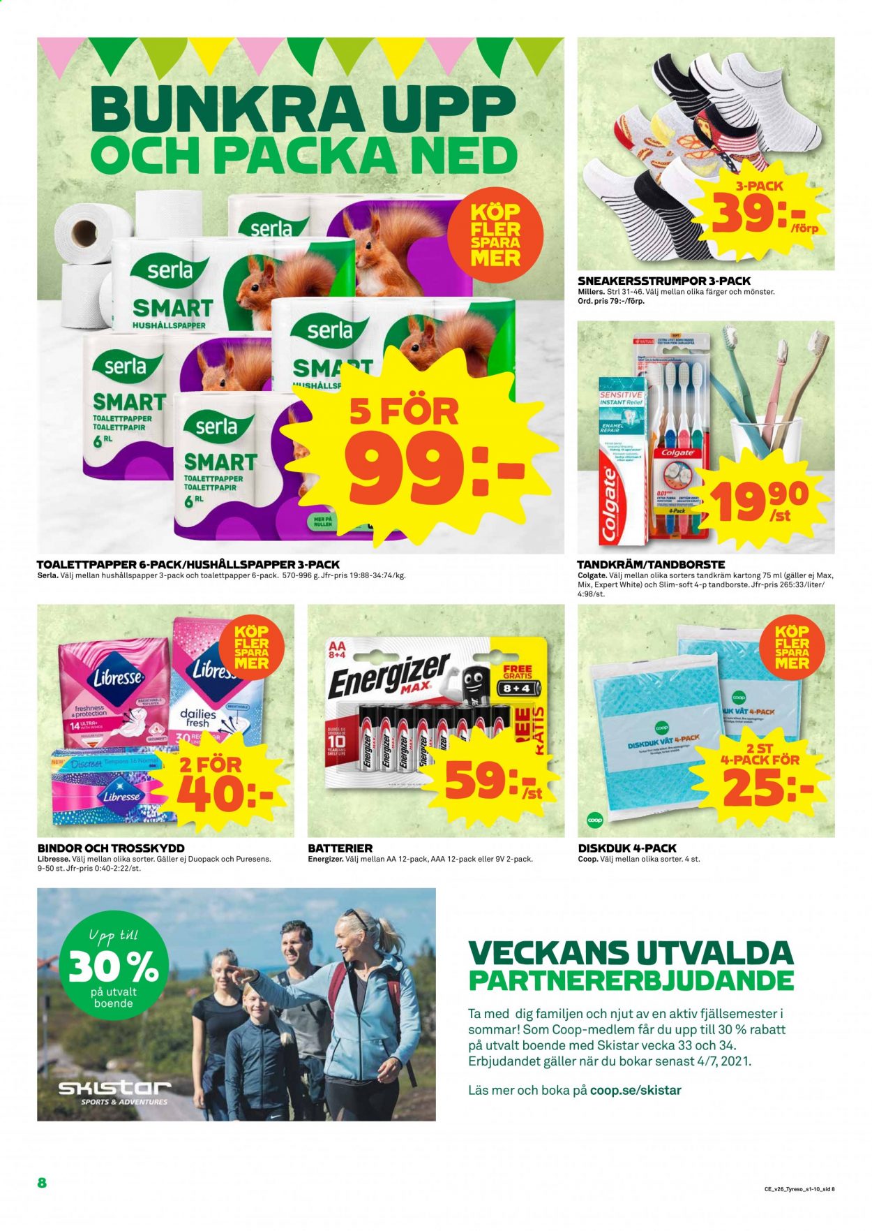 Coop reklamblad - 28/6 2021 - 4/7 2021. Sida 8