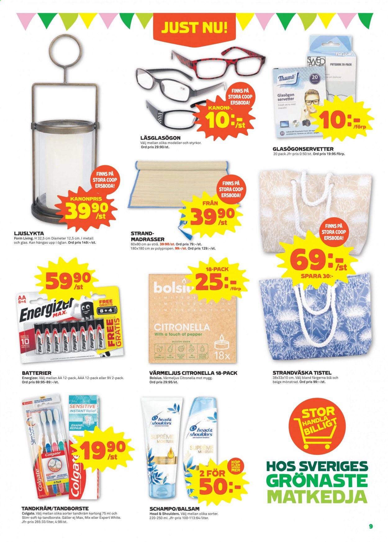 Coop reklamblad - 28/6 2021 - 4/7 2021. Sida 9