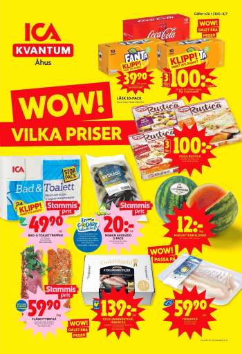 ICA reklamblad - 28/6 2021 - 4/7 2021.