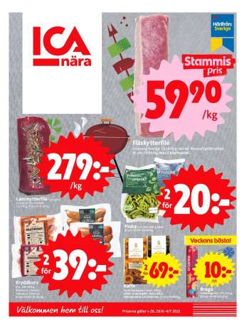 ICA reklamblad - 28/6 2021 - 4/7 2021.