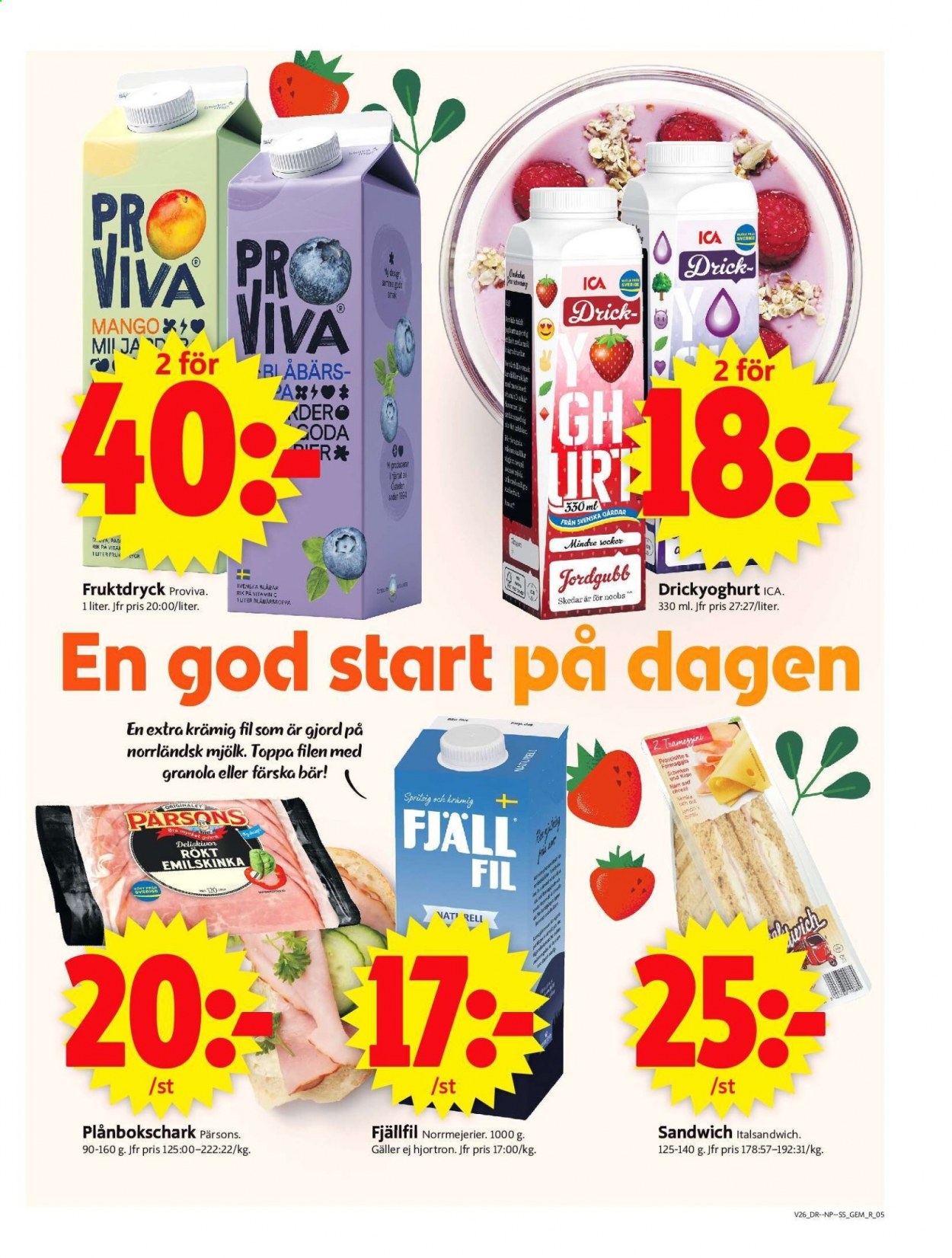 ICA reklamblad - 28/6 2021 - 4/7 2021. Sida 4