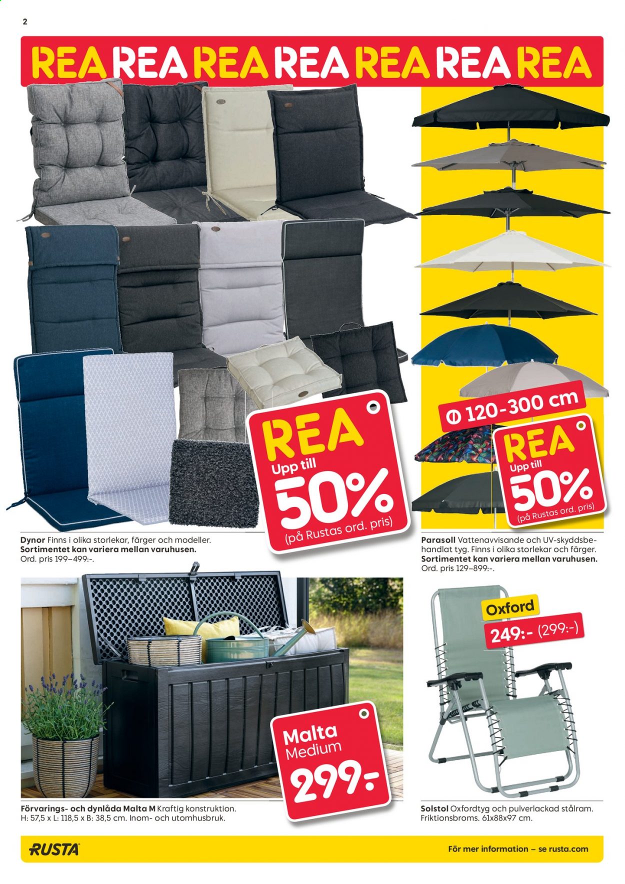 Rusta reklamblad - 28/6 2021 - 4/7 2021. Sida 2