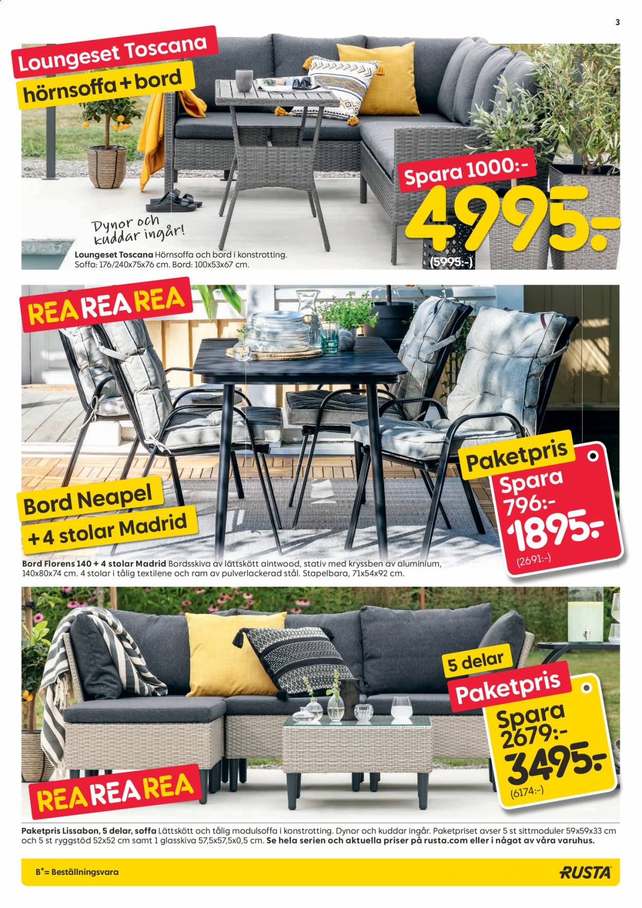 Rusta reklamblad - 28/6 2021 - 4/7 2021. Sida 3
