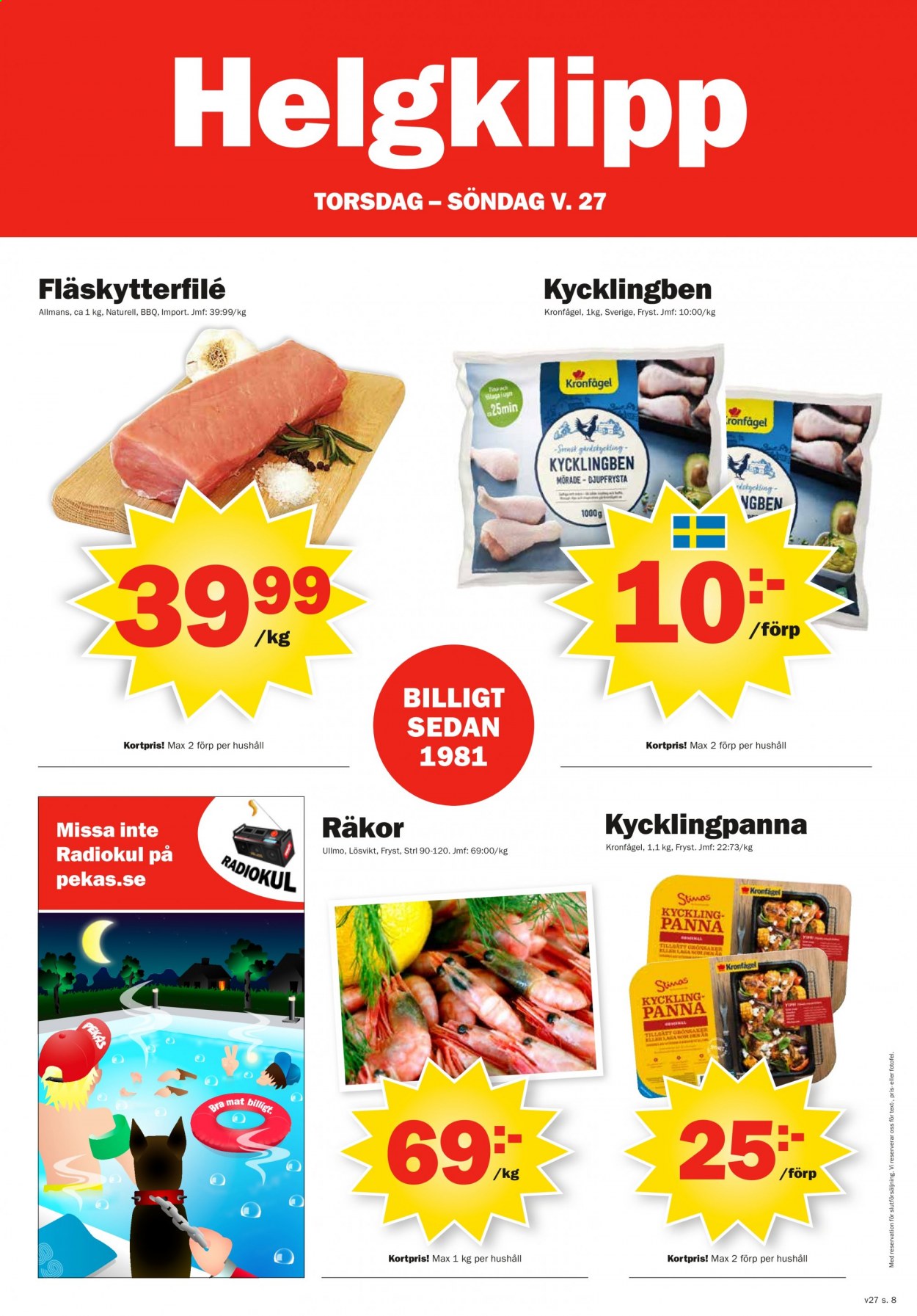Pekås reklamblad - 5/7 2021 - 11/7 2021. Sida 8