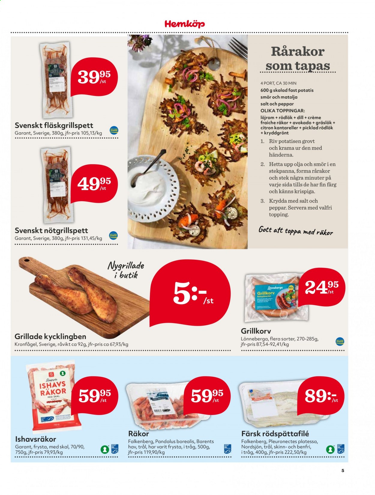 Hemköp reklamblad - 5/7 2021 - 11/7 2021. Sida 5