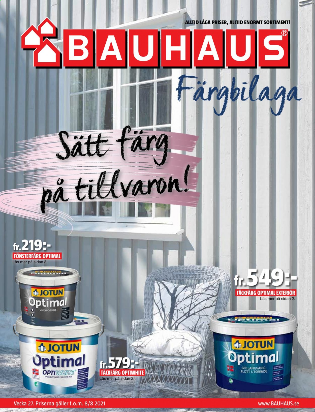 thumbnail - Bauhaus reklamblad - 5/7 2021 - 8/8 2021.