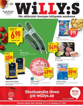 Willys reklamblad - 5/7 2021 - 11/7 2021.