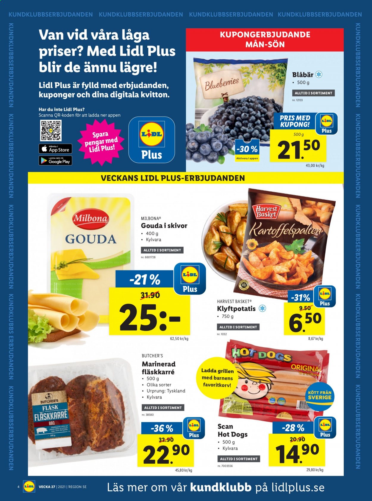 Lidl reklamblad - 19/7 2021 - 25/7 2021. Sida 4
