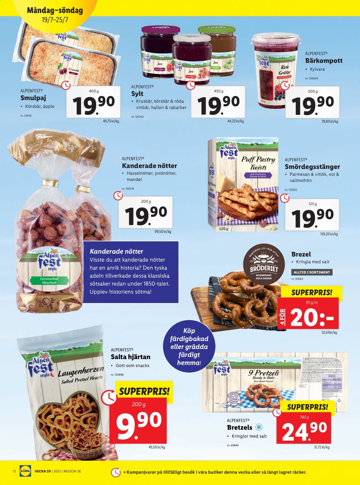 Lidl reklamblad - 19/7 2021 - 25/7 2021. Sida 12
