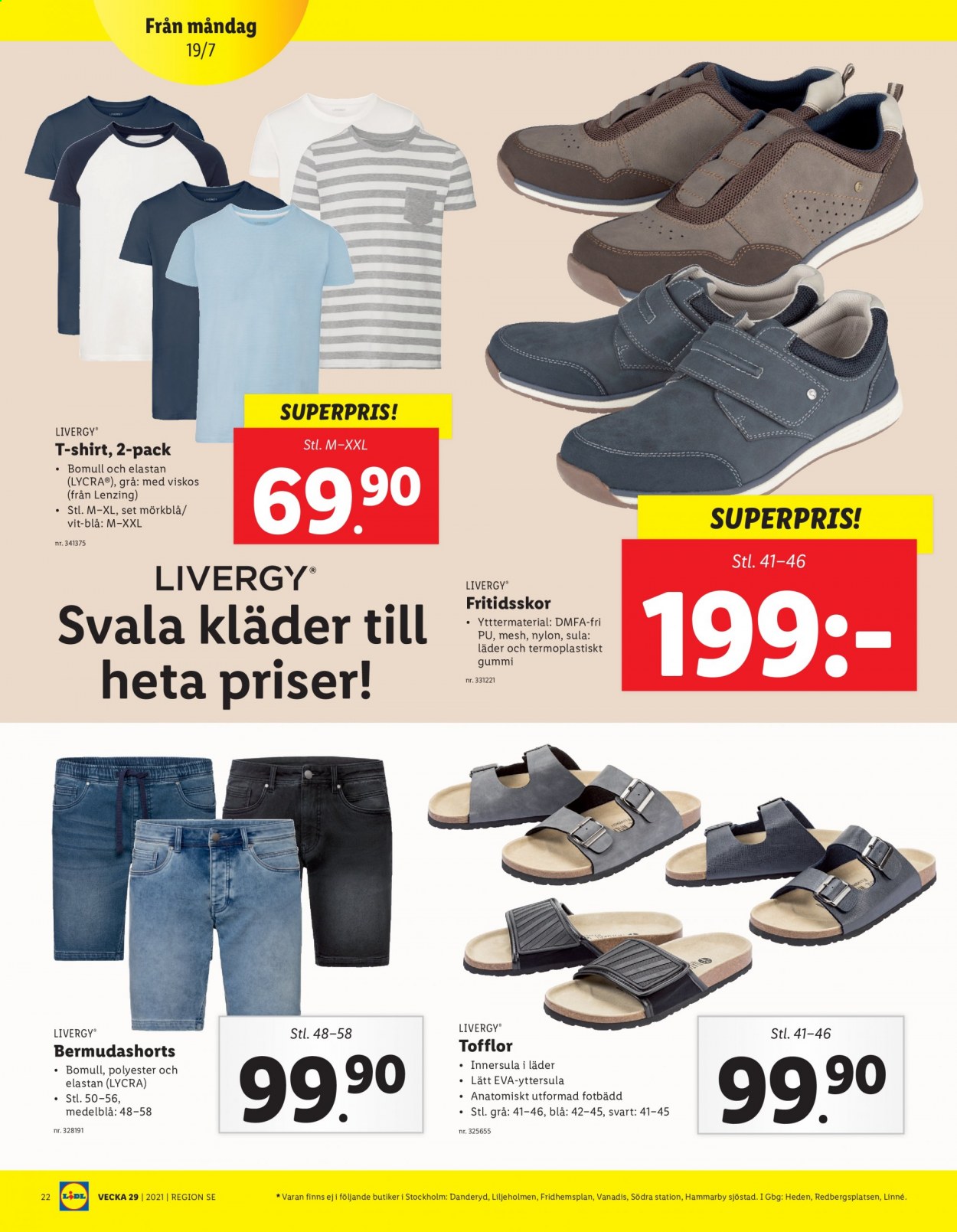 Lidl reklamblad - 19/7 2021 - 25/7 2021. Sida 22