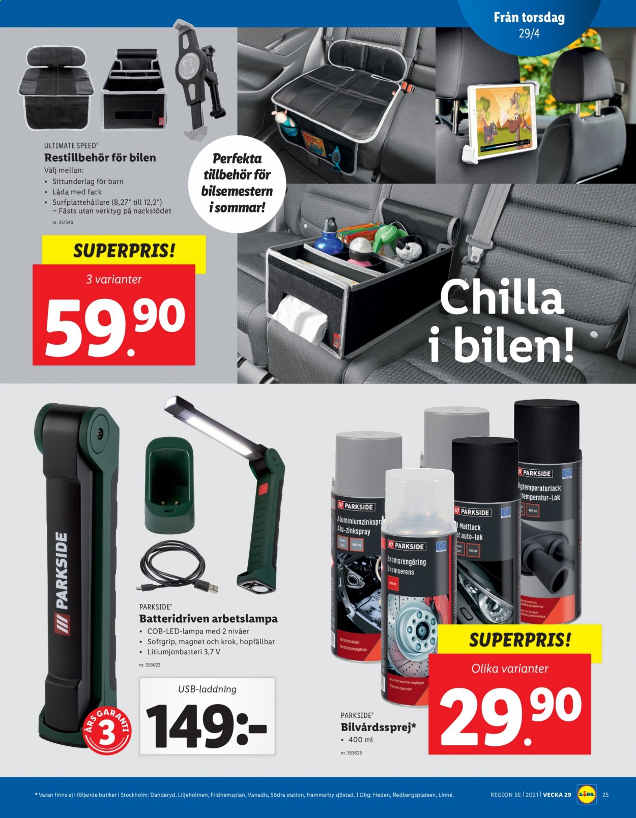 Lidl reklamblad - 19/7 2021 - 25/7 2021. Sida 25