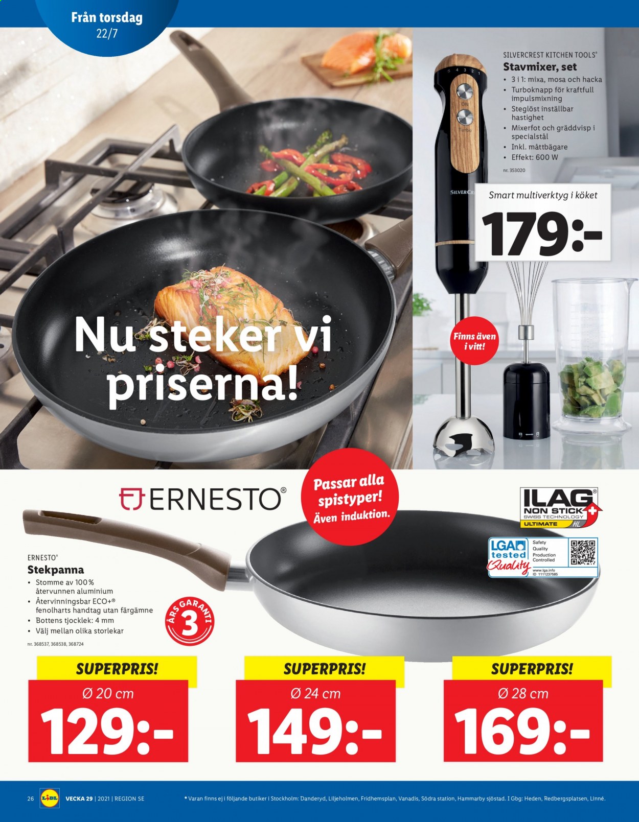 Lidl reklamblad - 19/7 2021 - 25/7 2021. Sida 26