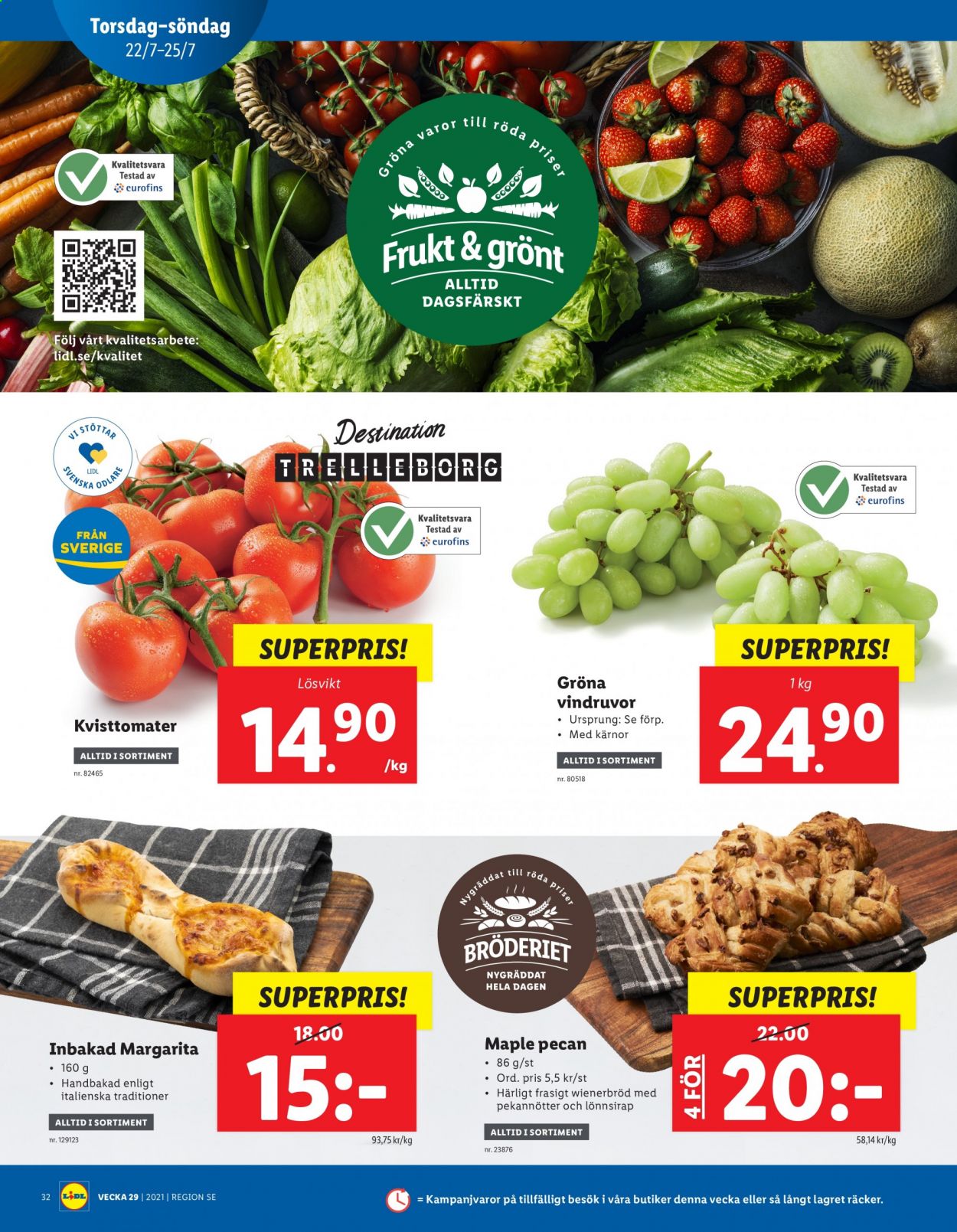 Lidl reklamblad - 19/7 2021 - 25/7 2021. Sida 32