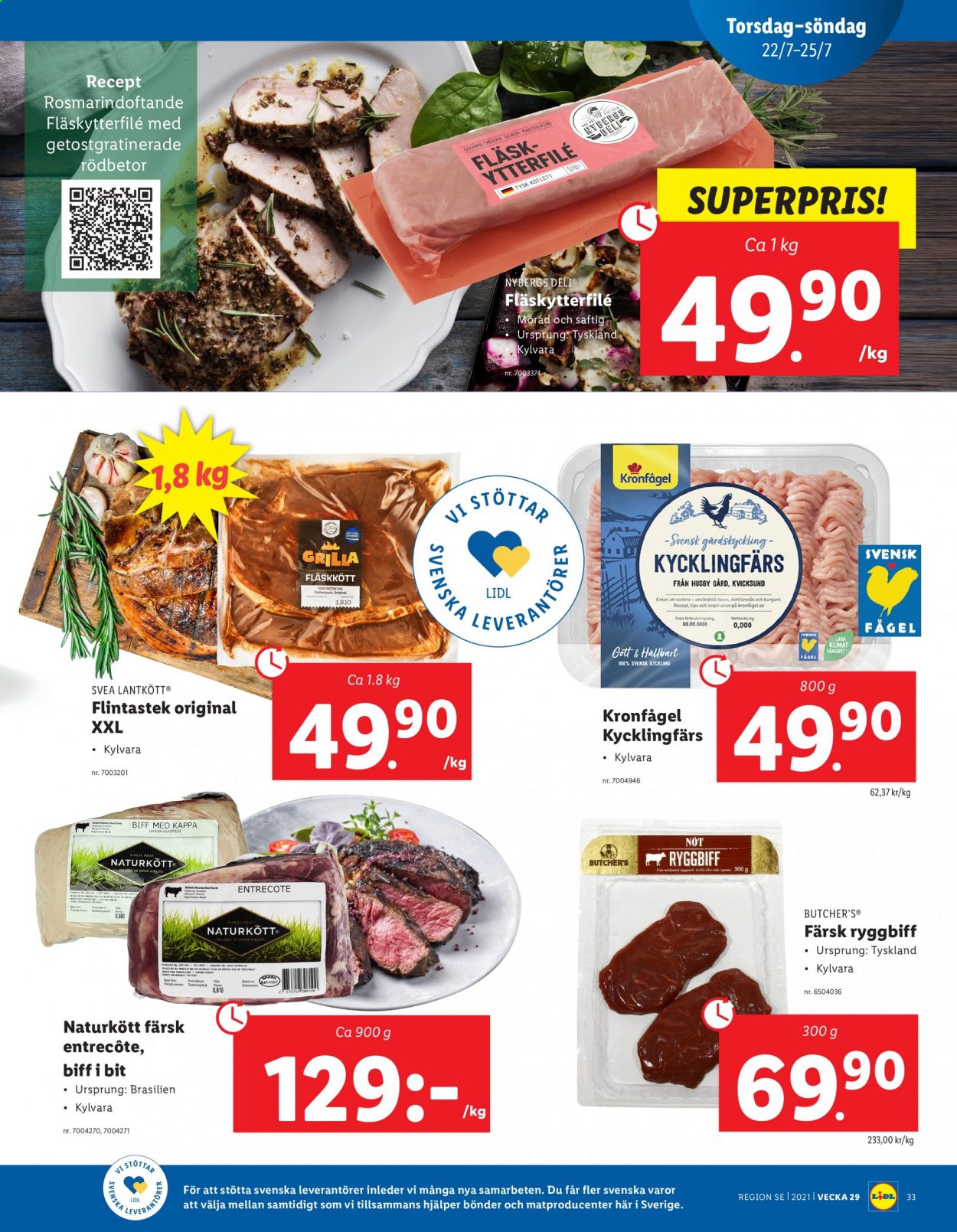 Lidl reklamblad - 19/7 2021 - 25/7 2021. Sida 33
