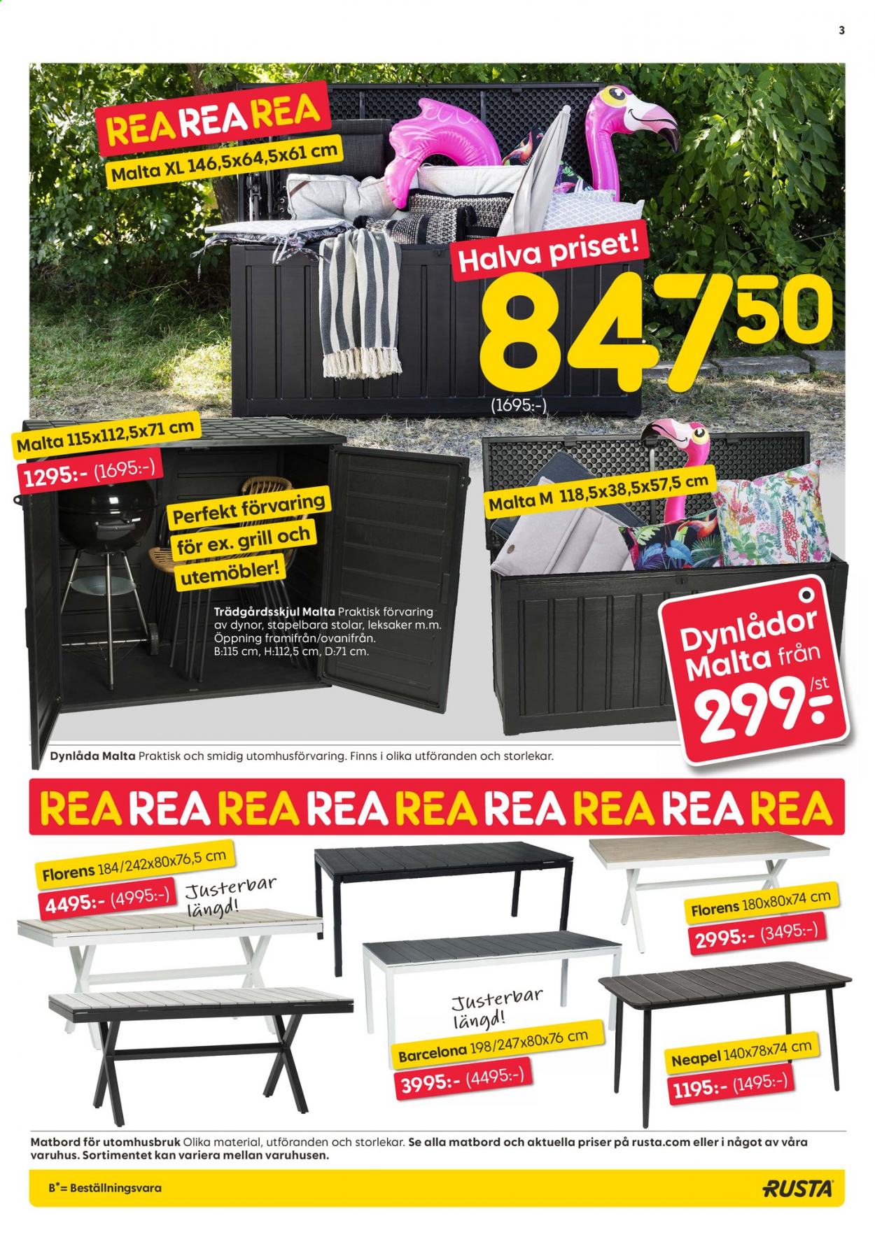Rusta reklamblad - 12/7 2021 - 18/7 2021. Sida 3