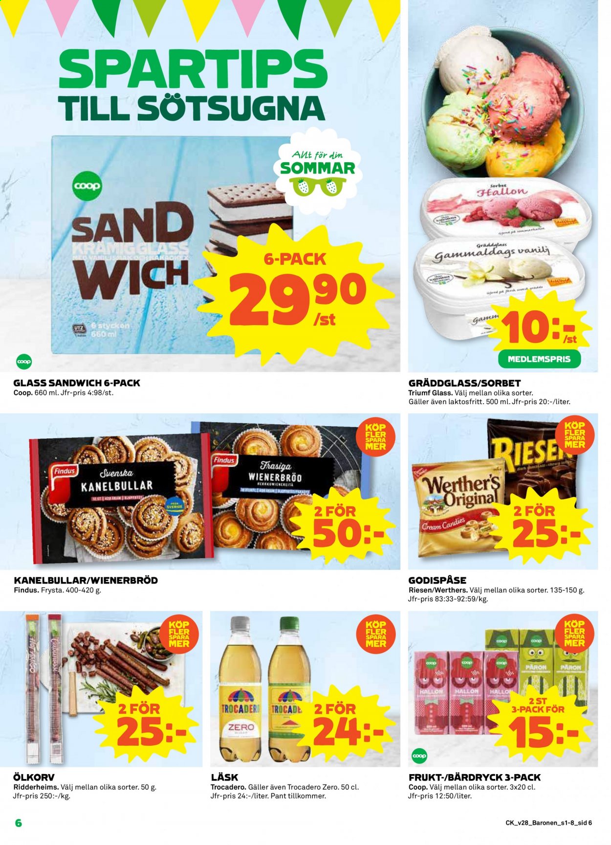 Coop reklamblad - 12/7 2021 - 18/7 2021. Sida 6