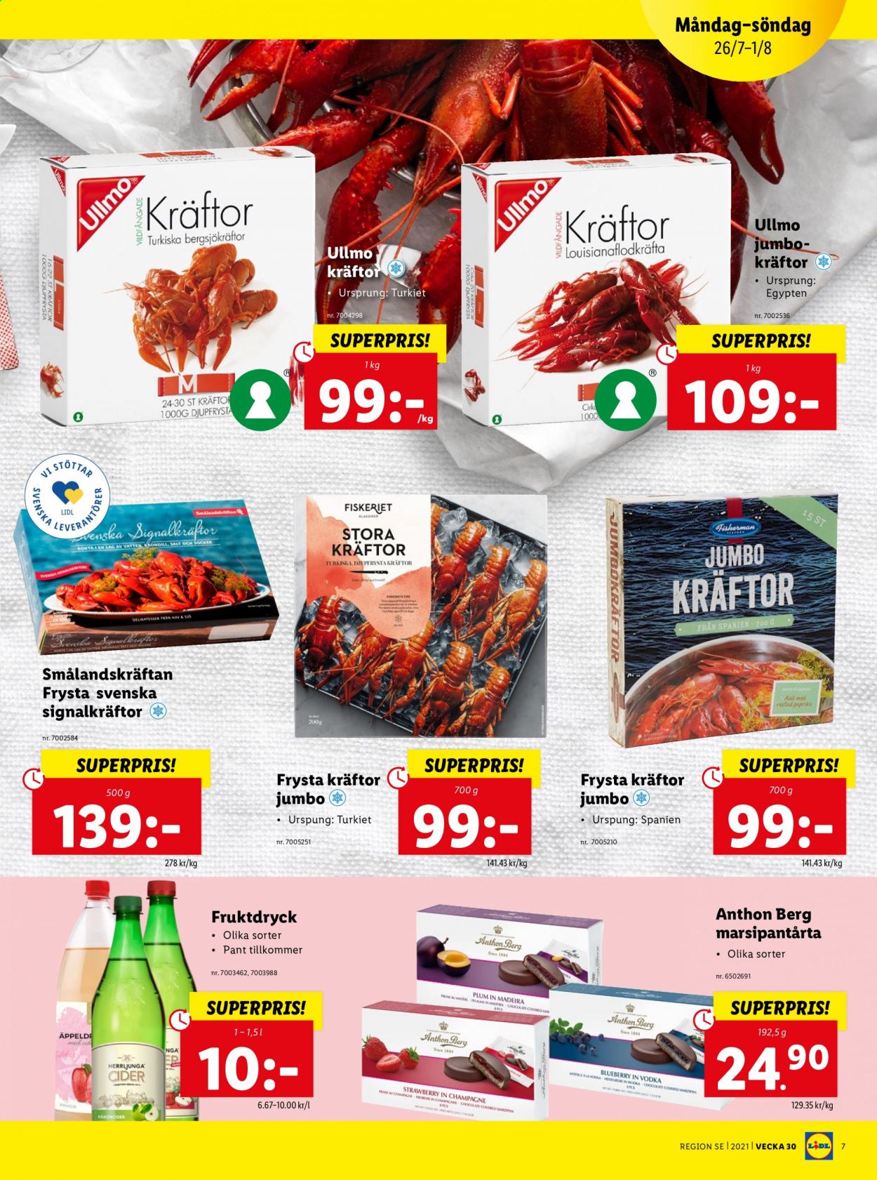 Lidl reklamblad - 26/7 2021 - 1/8 2021. Sida 7