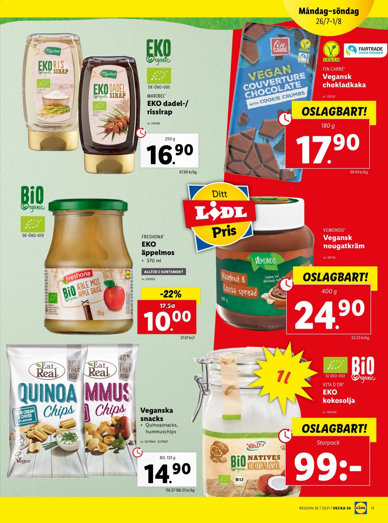 Lidl reklamblad - 26/7 2021 - 1/8 2021. Sida 13