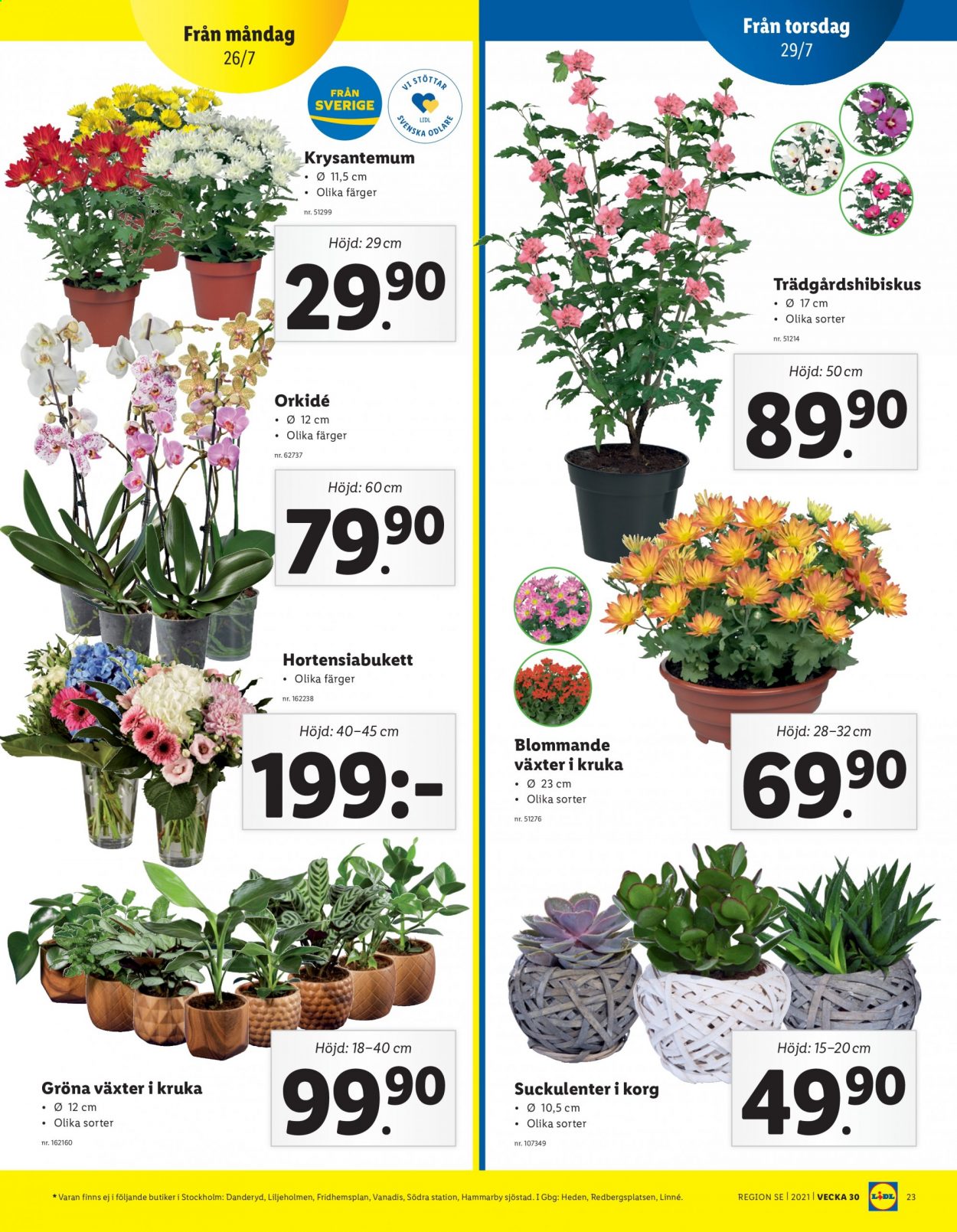 Lidl reklamblad - 26/7 2021 - 1/8 2021. Sida 23