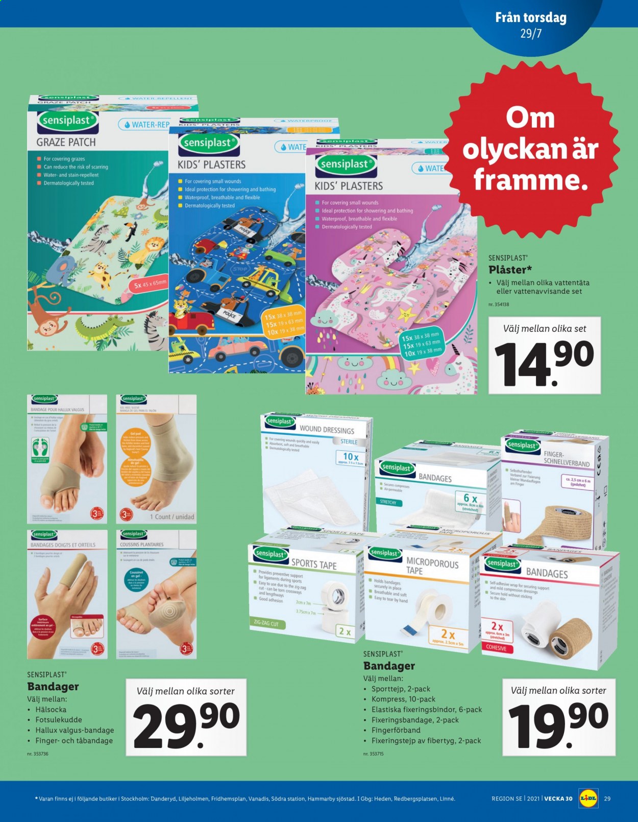 Lidl reklamblad - 26/7 2021 - 1/8 2021. Sida 29