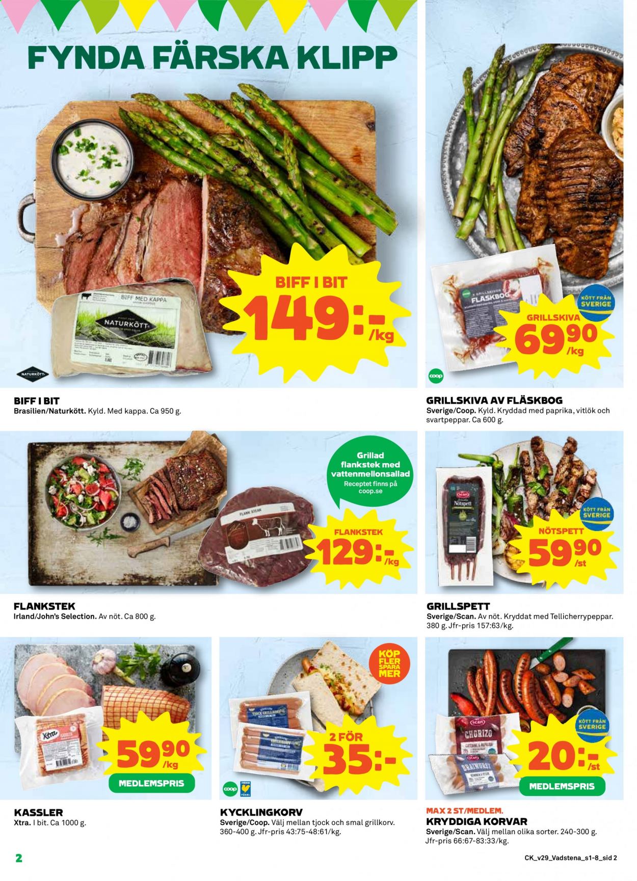 Coop reklamblad - 19/7 2021 - 25/7 2021. Sida 2