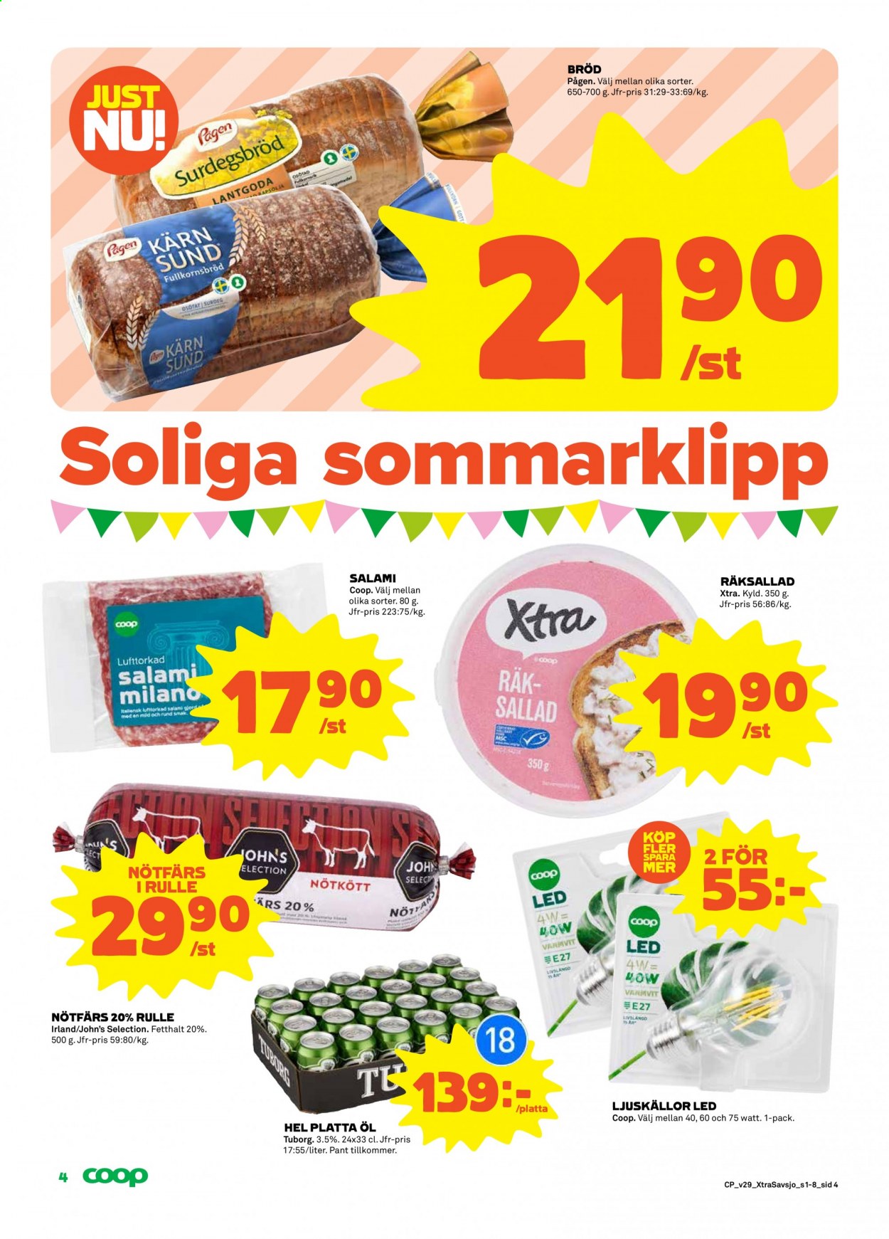Coop reklamblad - 19/7 2021 - 25/7 2021. Sida 4