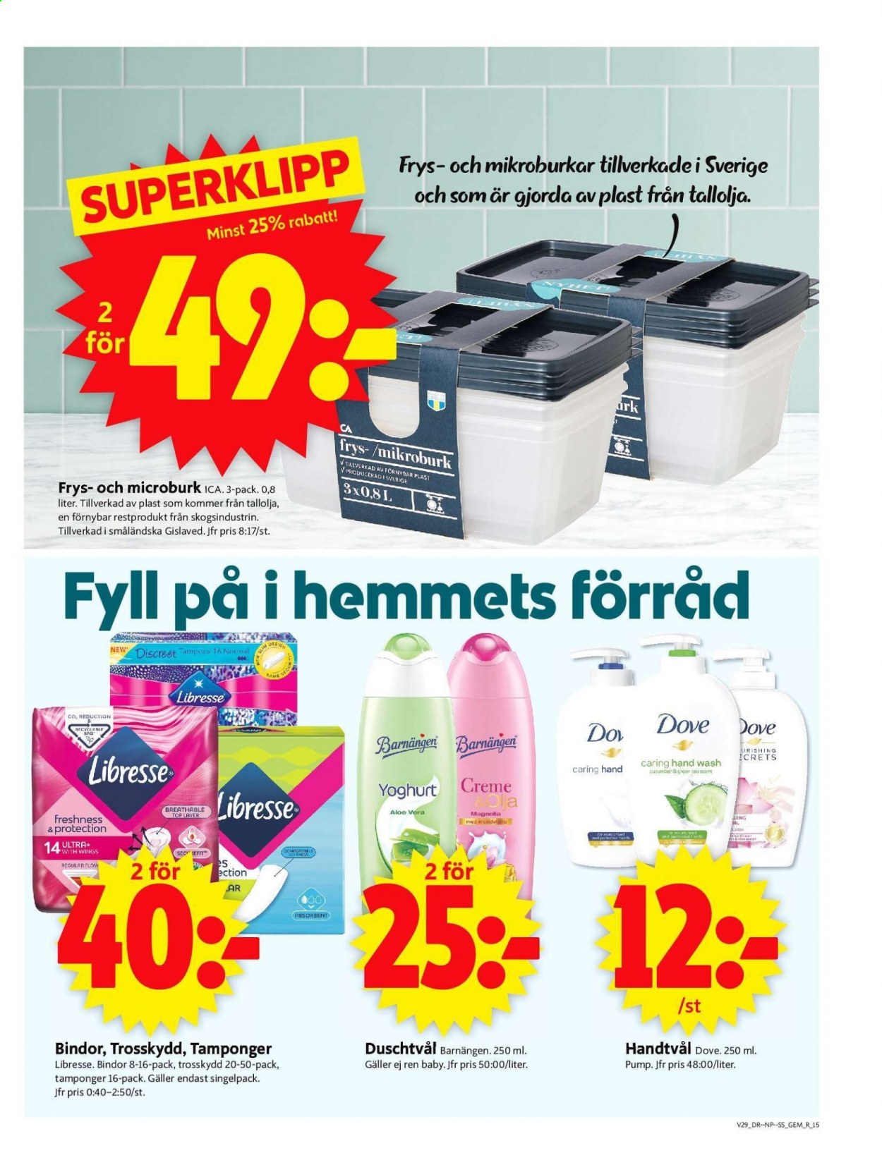 ICA reklamblad - 19/7 2021 - 25/7 2021. Sida 15